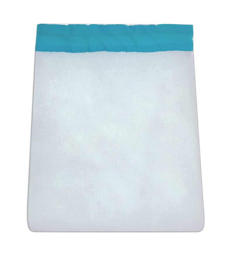 HORTIPOTS Pump Barrier Bag Small Filter Protector, Trapezoid-Shaped Fine Mesh with Inner Filter 9 x 7 inch for Indoor Aquariums, Aquaponic, and Hydroponic Systems - Image 1